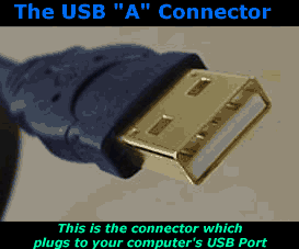 USB A connector